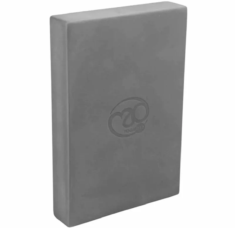 Fitness Mad Full Yoga Block Grey-2